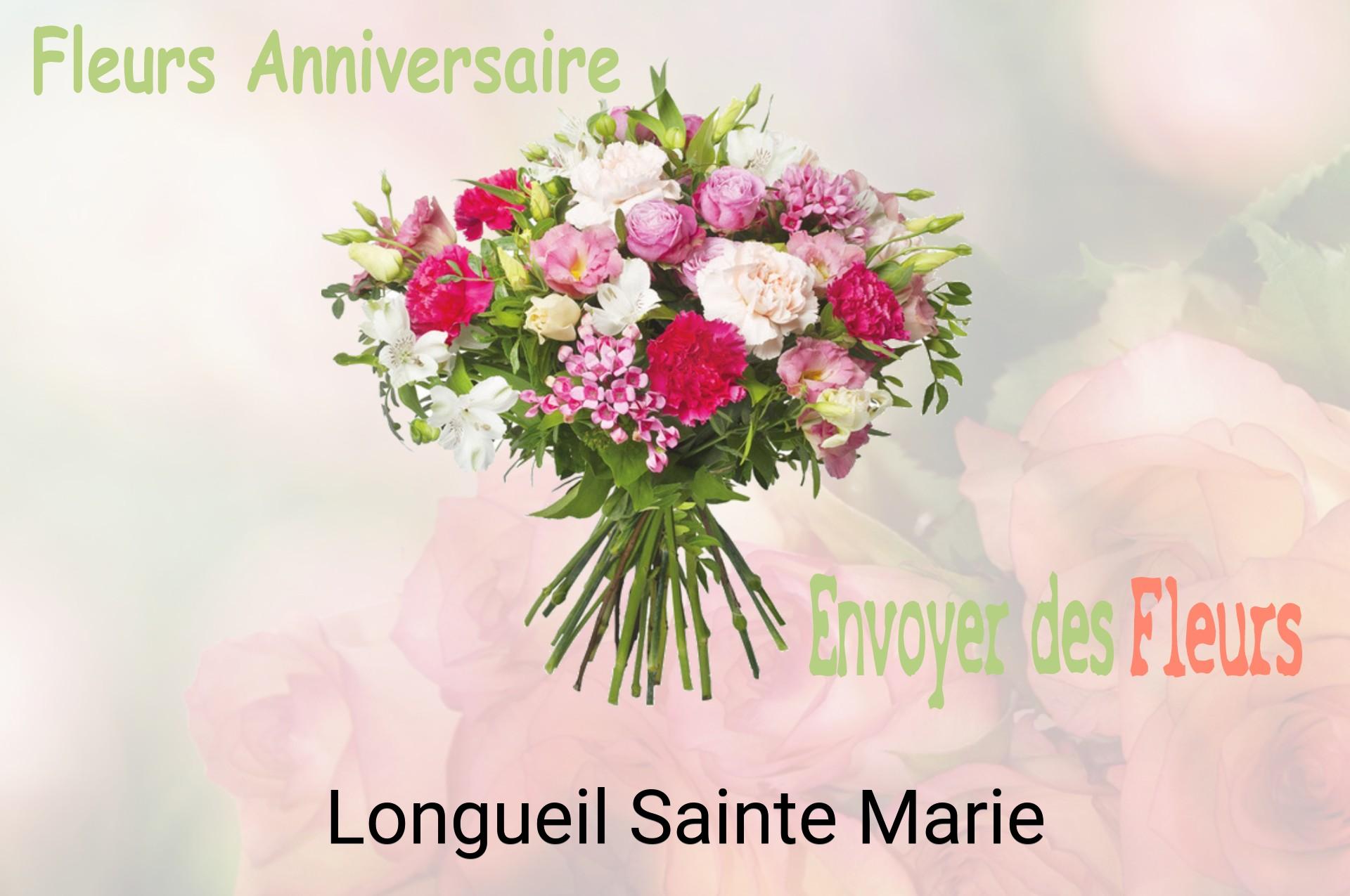 Bouquet de fleurs d’anniversaire livré à Longueil-Sainte-Marie